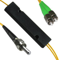 1x2 SMA905/UPC to FC/APC FBT Splitter OS2 9/125 Singlemode