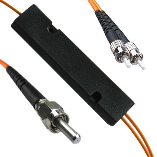 1x2 SMA905/UPC to ST/UPC FBT Splitter OM2 50/125 Multimode