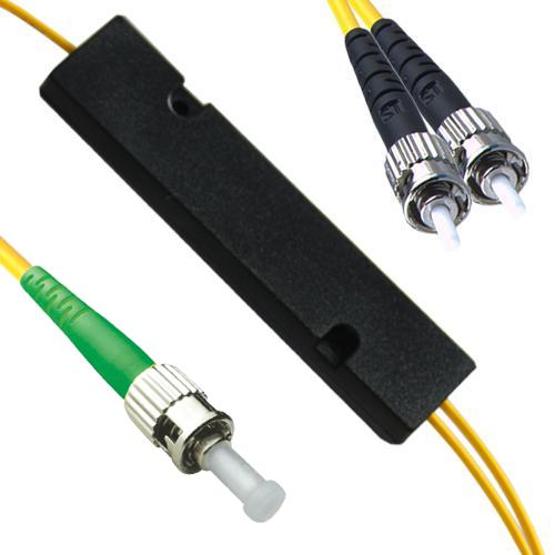 1x2 ST/APC to ST/UPC FBT Splitter OS2 9/125 Singlemode