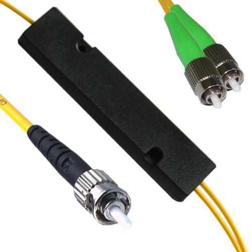 1x2 ST/UPC to FC/APC FBT Splitter OS2 9/125 Singlemode