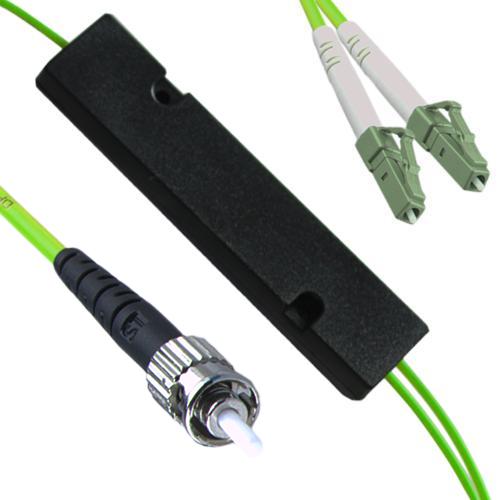 1x2 ST/UPC to LC/UPC FBT Splitter OM5 50/125 Multimode