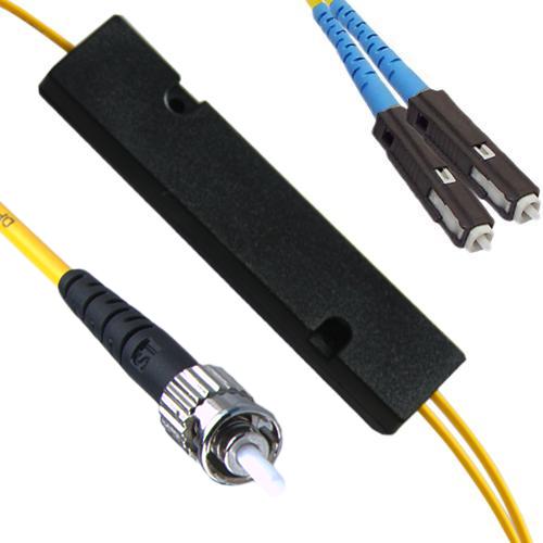 1x2 ST/UPC to MU/UPC FBT Splitter OS2 9/125 Singlemode