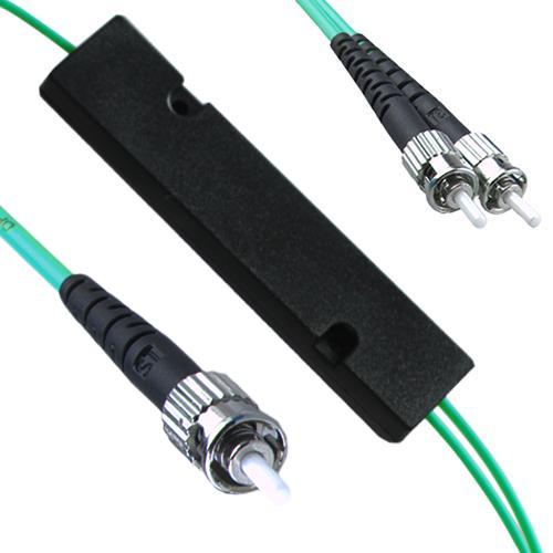 1x2 ST/UPC to ST/UPC FBT Splitter OM4 50/125 Multimode