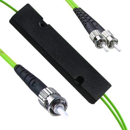 1x2 ST/UPC to ST/UPC FBT Splitter OM5 50/125 Multimode
