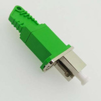 E2000/APC to LC/APC Adapter Simplex Green Singlemode