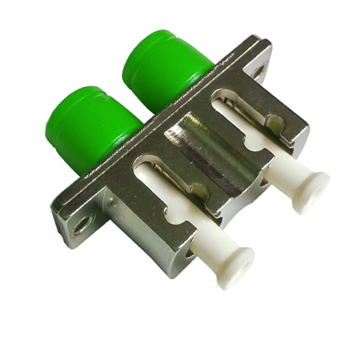 FC/APC to LC/APC Adapter Duplex Singlemode Metal