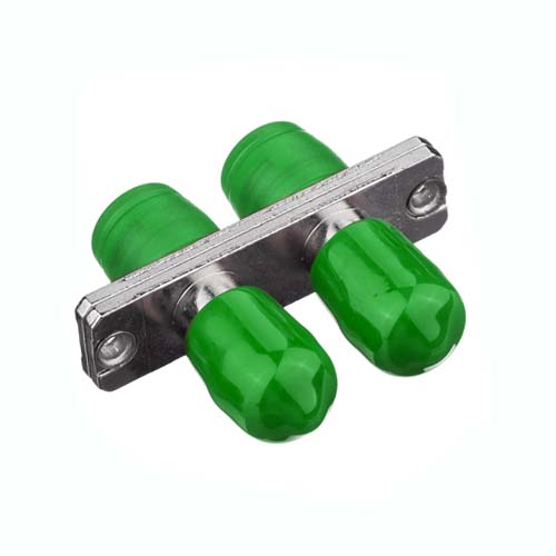 FC/APC to ST/APC Adapter Duplex Singlemode Metal