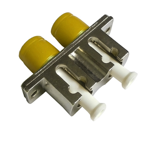 FC/UPC to LC/UPC Adapter Duplex Singlemode Metal