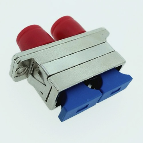 FC/UPC to SC/UPC Adapter Duplex Singlemode Metal