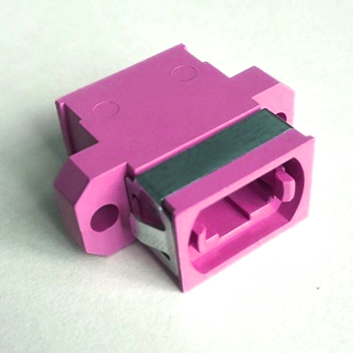 MPO/UPC Adapter 12 Fiber Violet OM4 Multimode 