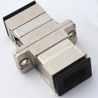 SC/UPC Female to Female Adapter Simplex Multimode Metal