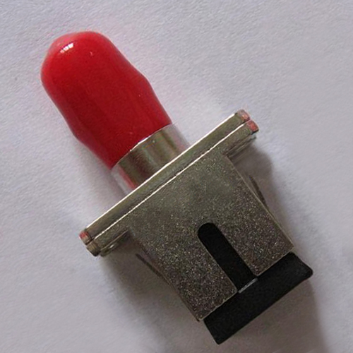 SC/UPC to ST/UPC Adapter Simplex Multimode Metal