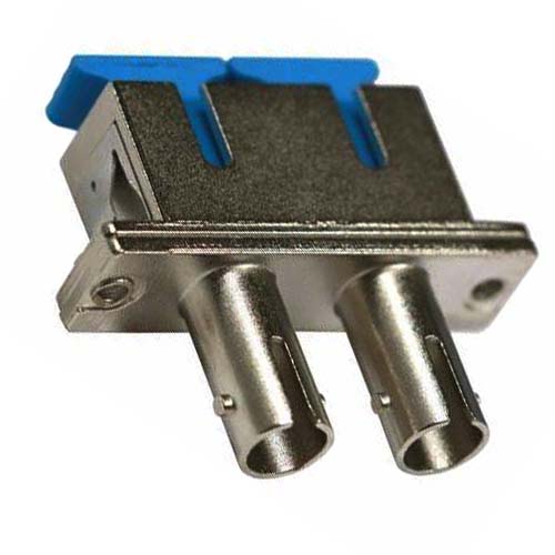 SC/UPC to ST/UPC Adapter Duplex Singlemode Metal