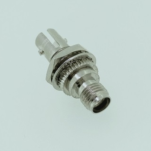 SMA905/UPC to ST/UPC Adapter Simplex Multimode Metal