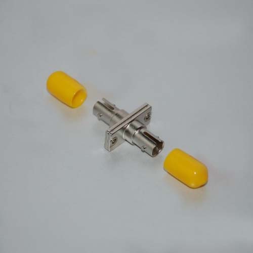 ST/UPC Female to Female Adapter SX Singlemode Rectangular Flange Metal