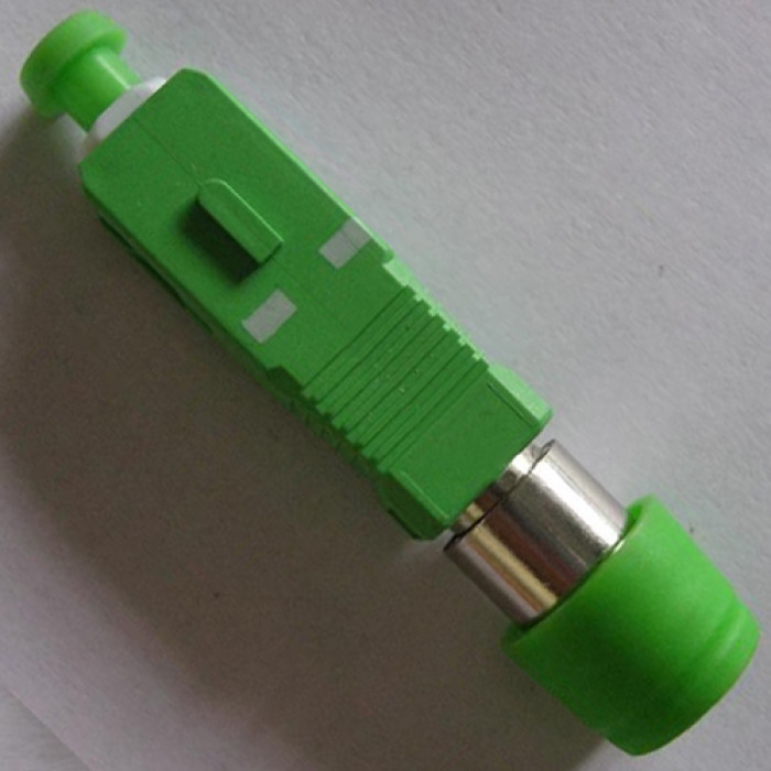 FC/APC Female to SC/APC Male Adapter Simplex OS2 9/125 Singlemode