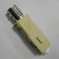 ST/UPC Female to SC/UPC Male Adapter Simplex OM1 62.5/125 Multimode