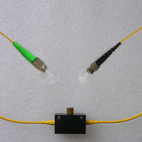 FC/APC to ST/UPC Inline Adjustable Attenuator Singlemode