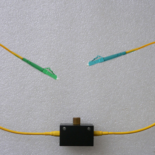 LC/APC to LC/UPC Inline Adjustable Attenuator Singlemode