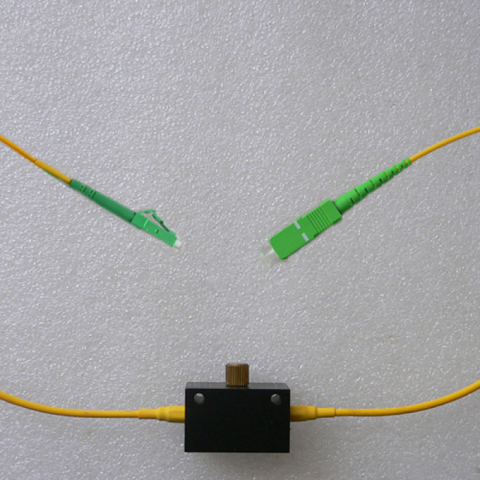 LC/APC to SC/APC Inline Adjustable Attenuator Singlemode