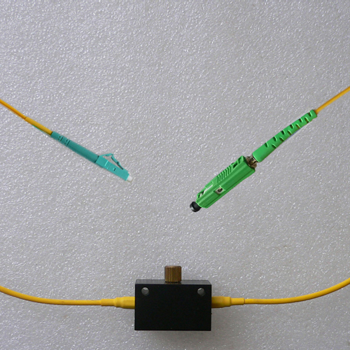 LC/UPC to MU/APC Inline Adjustable Attenuator Singlemode