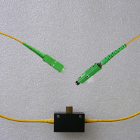 MU/APC to SC/APC Inline Adjustable Attenuator Singlemode
