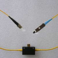 MU/UPC to ST/UPC Inline Adjustable Attenuator Singlemode