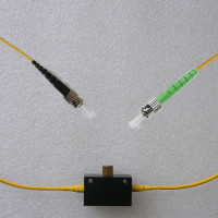 ST/APC to ST/UPC Inline Adjustable Attenuator Singlemode