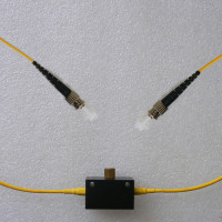 ST/UPC to ST/UPC Inline Adjustable Attenuator Singlemode