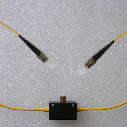 ST/UPC to ST/UPC Inline Adjustable Attenuator Singlemode
