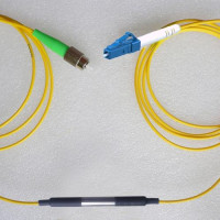 FC/APC to LC/UPC Inline Attenuator 9/125 Singlemode