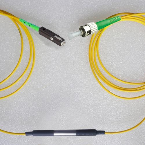MU/APC to ST/APC Inline Attenuator 9/125 Singlemode