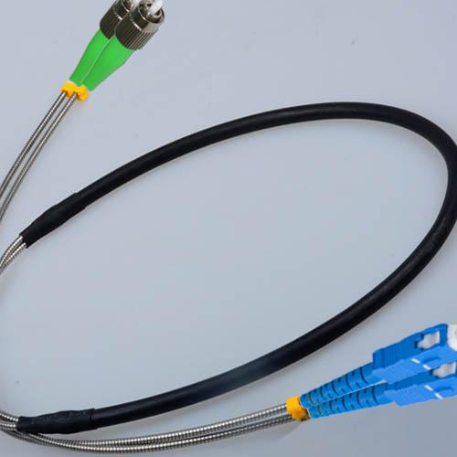Duplex Indoor/Outdoor Patch Cord FC/APC to SC/UPC OS2 9/125 Singlemode