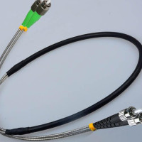 Duplex Indoor/Outdoor Patch Cord FC/APC to ST/UPC OS2 9/125 Singlemode