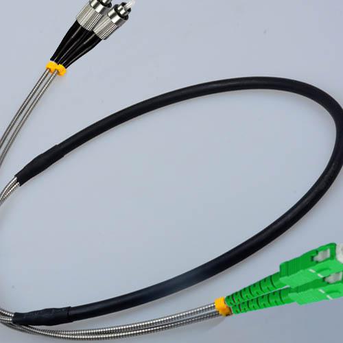 Duplex Indoor/Outdoor Patch Cord FC/UPC to SC/APC OS2 9/125 Singlemode