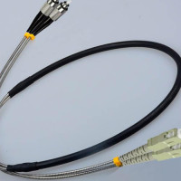 Duplex Indoor/Outdoor Patch Cord FC/UPC to SC/UPC OM2 50/125 Multimode