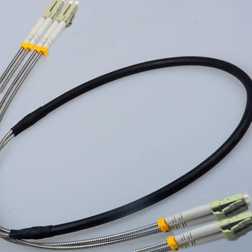 4 Fiber Indoor/Outdoor Patch Cord LC/UPC-LC/UPC OM1 62.5/125 Multimode