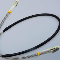 Duplex Indoor/Outdoor Patch Cord LC/UPC to LC/UPC OM2 50/125 Multimode
