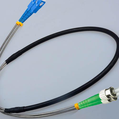 Duplex Indoor/Outdoor Patch Cord SC/UPC to ST/APC OS2 9/125 Singlemode