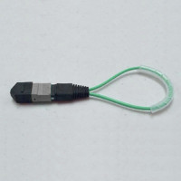 12 Fiber MTP/UPC Loopback Patch Cord OM5 50/125 Multimode