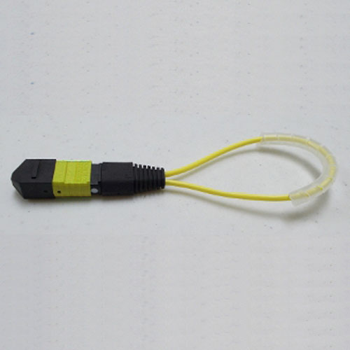 12 Fiber MTP/UPC Loopback Patch Cord OS2 9/125 Singlemode