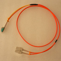 Mode Conditioning Cable LC/APC to SC/UPC OM1 62.5/125 Multimode