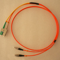 Mode Conditioning Cable SC/APC to FC/UPC OM1 62.5/125 Multimode