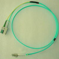 Mode Conditioning Cable SC/APC to LC/UPC OM4 50/125 Multimode