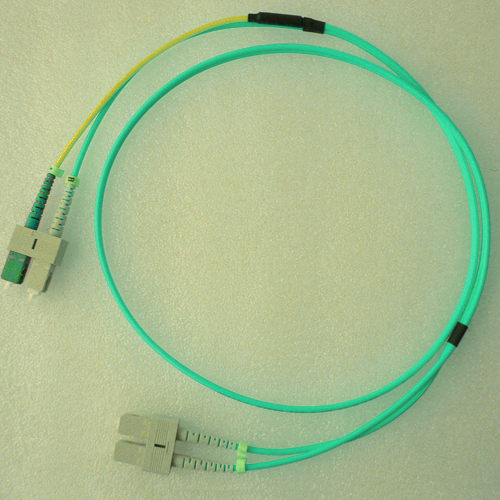 Mode Conditioning Cable SC/APC to SC/UPC OM3 50/125 Multimode