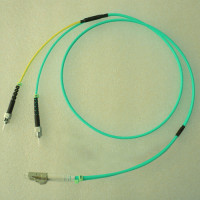 Mode Conditioning Cable ST/UPC to LC/UPC OM3 50/125 Multimode