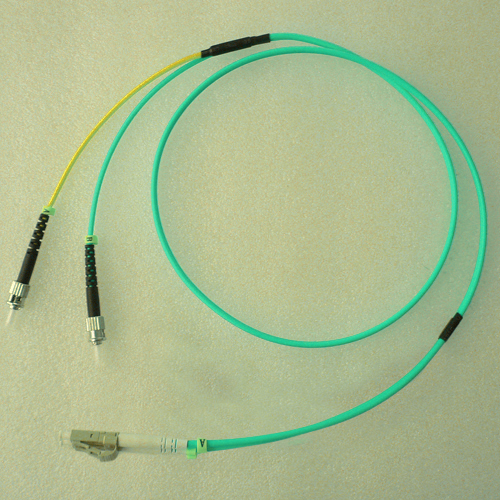 Mode Conditioning Cable ST/UPC to LC/UPC OM3 50/125 Multimode