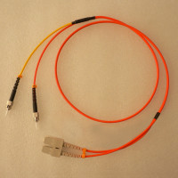 Mode Conditioning Cable ST/UPC to SC/UPC OM1 62.5/125 Multimode