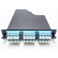 MPO Cassette 24 Fiber MPO/UPC to LC/UPC OM3 50/125 Multimode