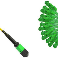 12 Fiber MPO/APC to E2000/APC Fanout Patch Cord OS2 9/125 Singlemode